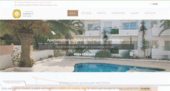 Desktop Screenshot of apartamentoscostamar2.com